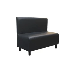 Meilleure affaire 🎉 Banquette en Simili Cuir Noir Lisbonne 2imahl 🎁