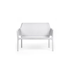 Le moins cher 🛒 Canapé en Résine Blanc Net Bench Nardi 🎁