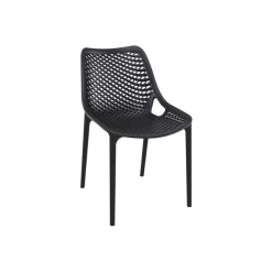 Offres 🔔 Chaise de Jardin Empilable Air Noir Siesta 💯