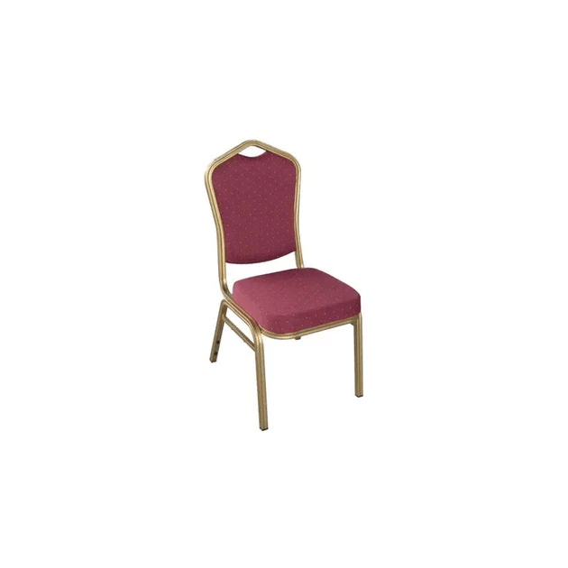 Chaise Empilable Dorée avec Assise Bordeaux Elysée Lyrose Budget ???? Chaise Empilable Dorée avec Assise Bordeaux Elysée Lyrose ???? -Madison Ezax Shop chaise empilable doree avec assise bordeaux elysee lyrose