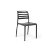 Grosses soldes ✔️ Chaise en Polypropylène Costa Bistrot Anthracite Nardi ⭐
