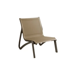 Bon marché 🥰 Fauteuil Conversationnel Bronze Toile Cognac Sunset Grosfillex 🔥