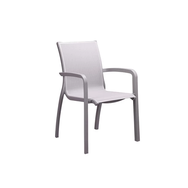 Fauteuil d'extérieur Noir Volcanique et Toile Gris Chinée Sunset Grosfillex Sortie ???? Fauteuil d'extérieur Noir Volcanique et Toile Gris Chinée Sunset Grosfillex ???? -Madison Ezax Shop fauteuil d exterieur noir volcanique et toile gris chinee sunset