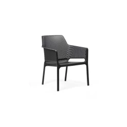 Sortie 🔔 Fauteuil en Résine Anthracite Net Relax Nardi 🌟