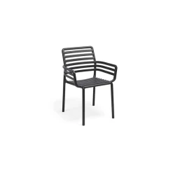 Acheter ❤️ Fauteuil en Résine 🐕 Doga Anthracite Nardi 🥰