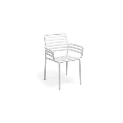 Sortie ❤️ Fauteuil en Résine 🐕 Doga Blanc Nardi 🧨