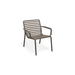 Meilleure vente 👏 Fauteuil Relax en Résine 🦮 Doga Tabac Nardi 😍