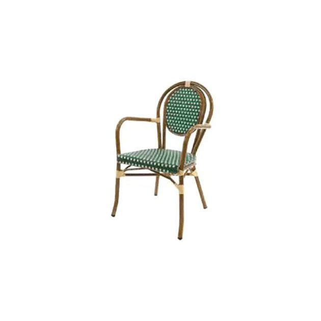 Meilleur prix 👍 Fauteuil Tressé Bamboo Vert et Crème Lyrose 🧨 3 Meilleur prix 👍 Fauteuil Tressé Bamboo Vert et Crème Lyrose 🧨