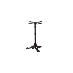 Remise 🛒 Pied de Table Base 3 Branches en Fonte Epoxy Noire Retro Lyrose ✔️