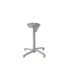 Meilleur prix ❤️ Pied de Table en Aluminium Gris X-One Grosfillex 💯