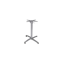 Budget ❤️ Pied de Table en Métal Epoxy Grise Koné Lyrose 🎉