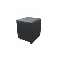 Les meilleures critiques de 🔔 Pouf Carré en Simili Cuir Noir Lisbonne 2imahl 👏