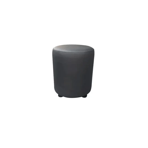 Meilleure affaire ❤️ Pouf Rond en Tissu Gris Lisbonne 2imahl ❤️ 3 Meilleure affaire ❤️ Pouf Rond en Tissu Gris Lisbonne 2imahl ❤️