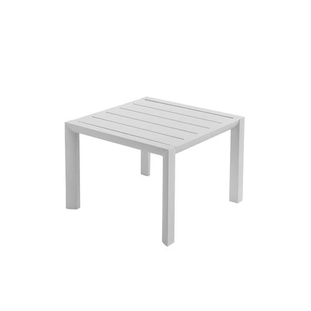 Meilleur prix 😉 Table Basse Carrée 50 x 50 cm Blanc Glacier Sunset Grosfillex 🌟 3 Meilleur prix 😉 Table Basse Carrée 50 x 50 cm Blanc Glacier Sunset Grosfillex 🌟