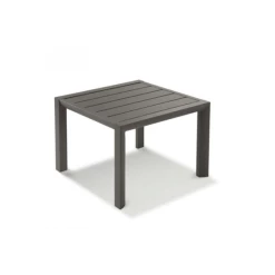 Meilleure vente ✔️ Table Basse Carrée 50 x 50 cm Noir Volcanique Sunset Grosfillex 😍