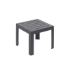 Promo 💯 Table Basse en Résine 40 x 40 cm Anthracite Miami Grosfillex 🔥 -Madison Ezax Shop table basse en resine 40 x 40 cm anthracite miami grosfillex