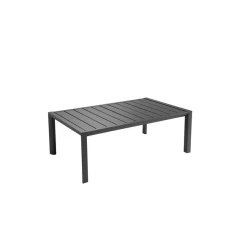 Meilleure affaire 🥰 Table Basse Rectangulaire 100 x 60 cm Noir Volcanique Sunset Grosfillex ❤️