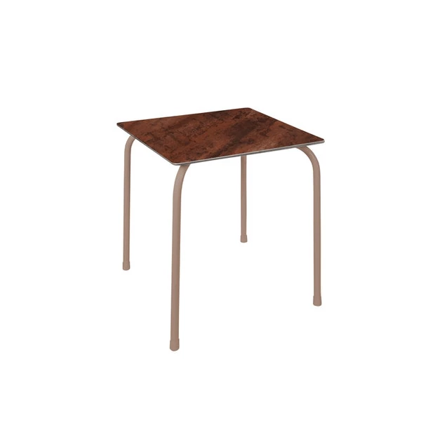 Sortie 🛒 Table Carrée 70 x 70 cm Corten Rodas Ezpeleta 🎁 3 Sortie 🛒 Table Carrée 70 x 70 cm Corten Rodas Ezpeleta 🎁