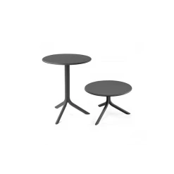 Acheter ⌛ Table convertible en Polypropylène Spritz Anthracite Nardi 🎁
