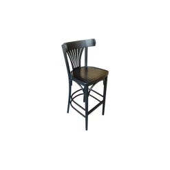 Offres 😉 Tabouret en Bois Wengé Bistrot Ezax 🔔